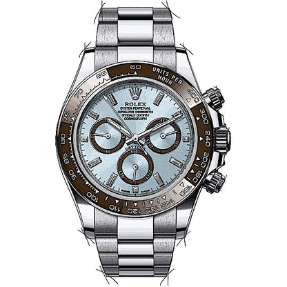 Rolex Cosmograph Daytona 116509 White Gold Blue